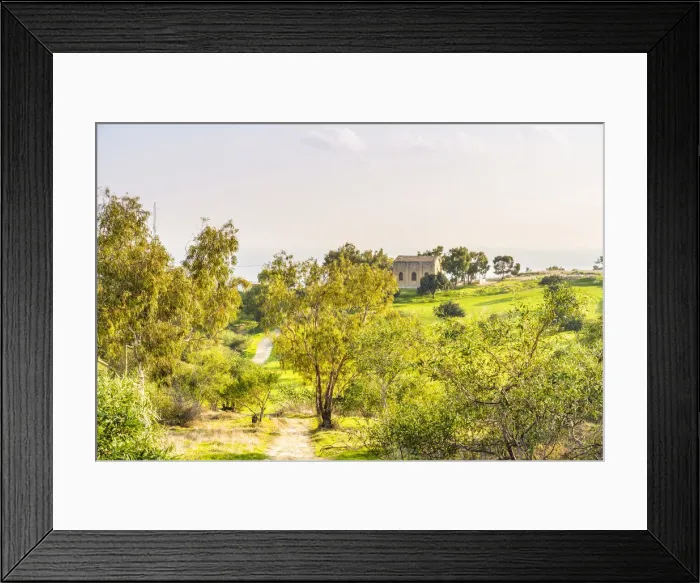 Framed Print : The Church of Prophet Elias, Oroklini, Larnaca District, Cyprus Framed Print : The Church of Prophet Elias, Oroklini, Larnaca District, Cyprus