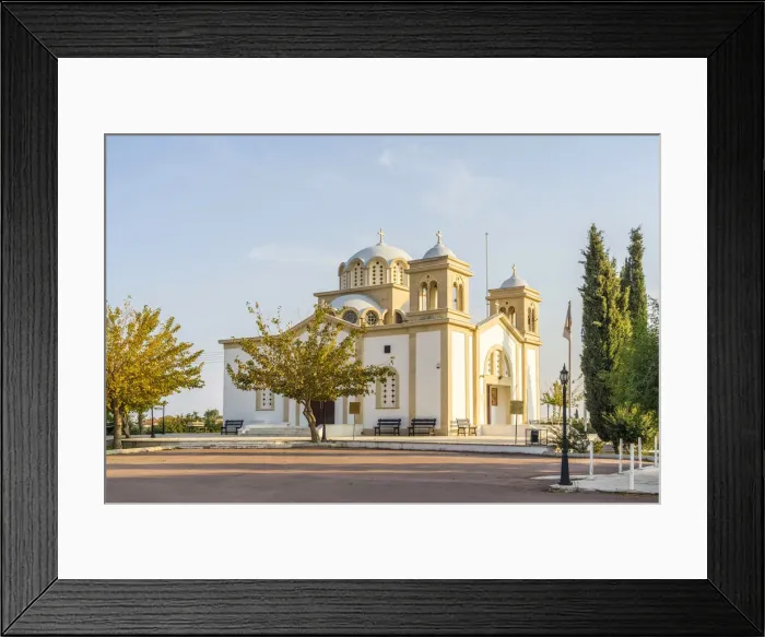 Framed Print : Chrisosotiros Church, Livadia, Larnaca District, Cyprus Framed Print : Chrisosotiros Church, Livadia, Larnaca District, Cyprus