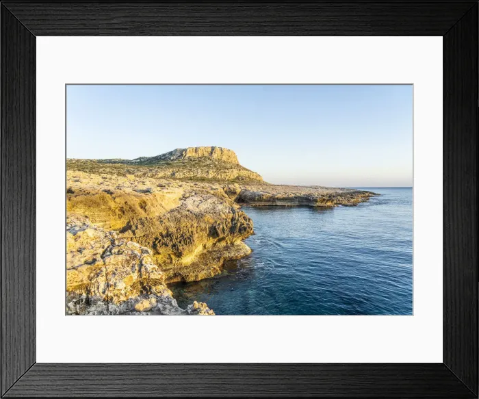 Framed Print : Cape Greco, Ayia Napa, Famagusta District, Cyprus