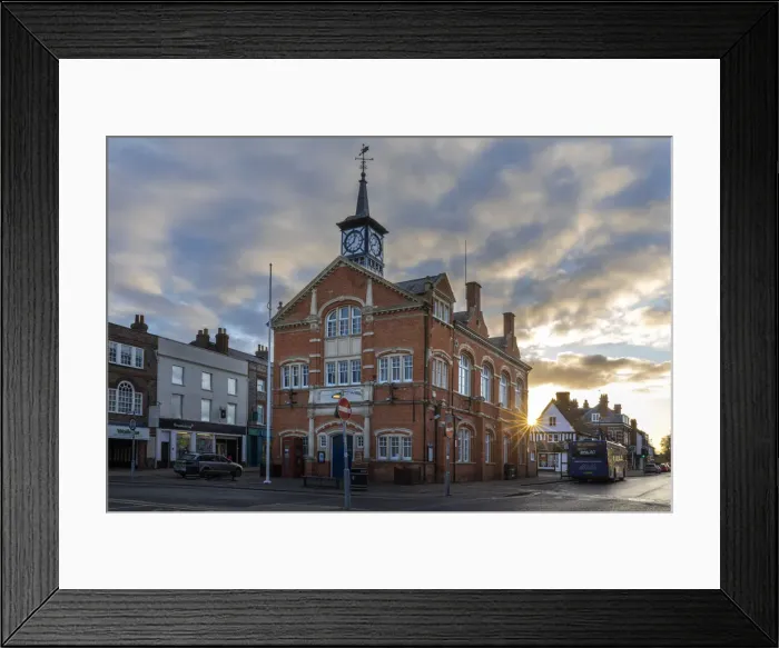 Framed Print : Town hall, Thame, Oxford, Oxfordshire Framed Print : Town hall, Thame, Oxford, Oxfordshire