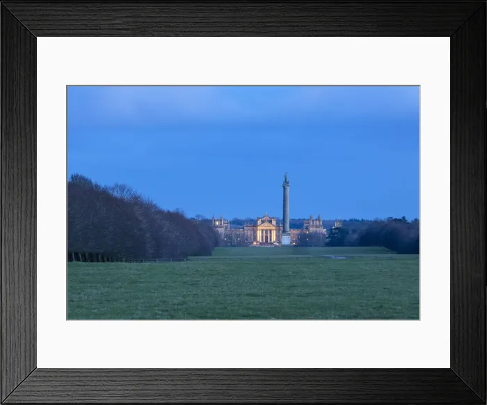 Framed Print : Blenheim Palace and the Column of Victory, Blenheim Palace, Woodstock, Oxfordshire Framed Print : Blenheim Palace and the Column of Victory, Blenheim Palace, Woodstock, Oxfordshire
