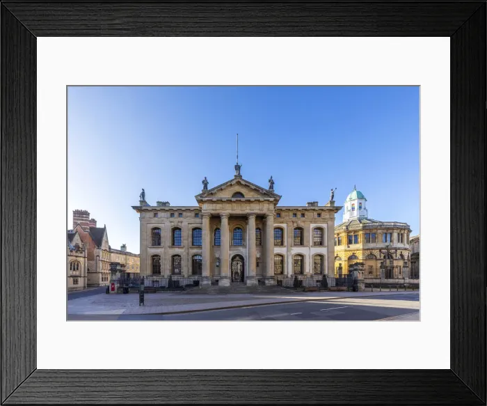 Framed Print : The Clarendon Building, Oxford, Oxfordshire, England Framed Print : The Clarendon Building, Oxford, Oxfordshire, England