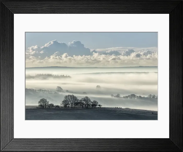 Framed Print : View across the Blackmore Vale from Melbury Hill near Shaftesbury, Dorset, England, UK Framed Print : View across the Blackmore Vale from Melbury Hill near Shaftesbury, Dorset, England, UK