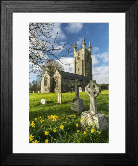 Framed Print : Beautiful All Saints Church surrounded by countryside in the hamlet of Dunterton, Devon Framed Print : Beautiful All Saints Church surrounded by countryside in the hamlet of Dunterton, Devon