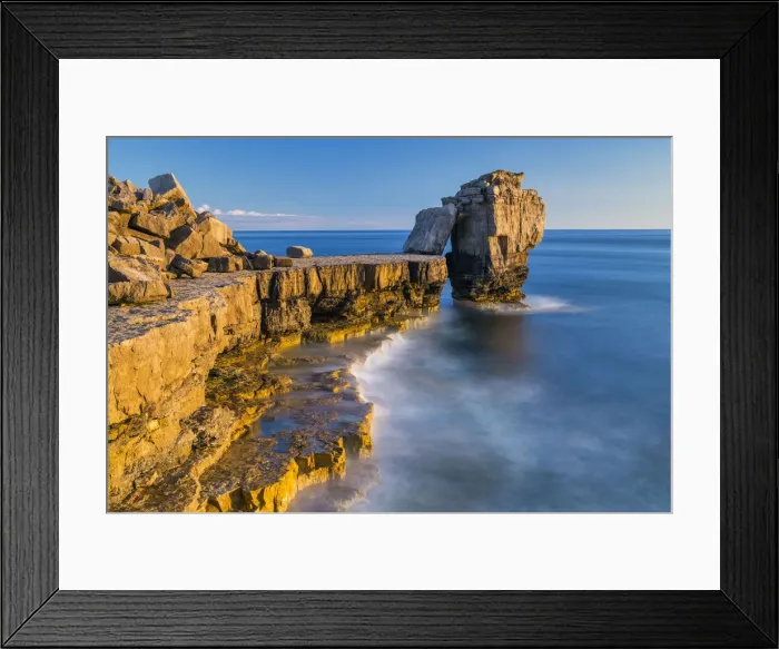 Framed Print : Pulpit Rock, Portland Bill, Jurassic Coast, Dorset, England
