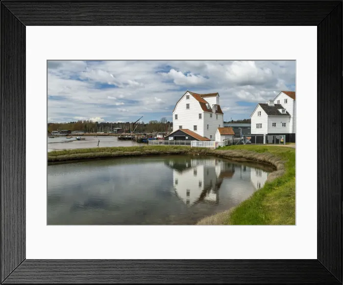 Framed Print : Tide Mill, Woodbridge, Suffolk, England Framed Print : Tide Mill, Woodbridge, Suffolk, England