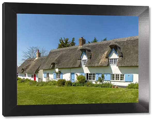 Thatched Cottages Barrington, Cambridgeshire, England