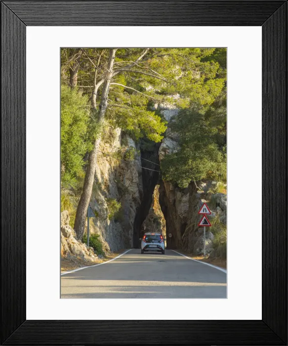 Framed Print : Road to Sa Calobra, Serra de Tramuntana, Mallorca, Balearic Islands, Spain Framed Print : Road to Sa Calobra, Serra de Tramuntana, Mallorca, Balearic Islands, Spain