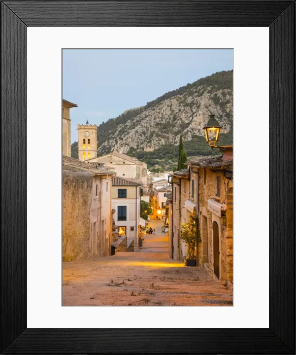 Framed Print : Pollenca, Serra de Tramuntana, Mallorca, Balearic Islands, Spain Framed Print : Pollenca, Serra de Tramuntana, Mallorca, Balearic Islands, Spain