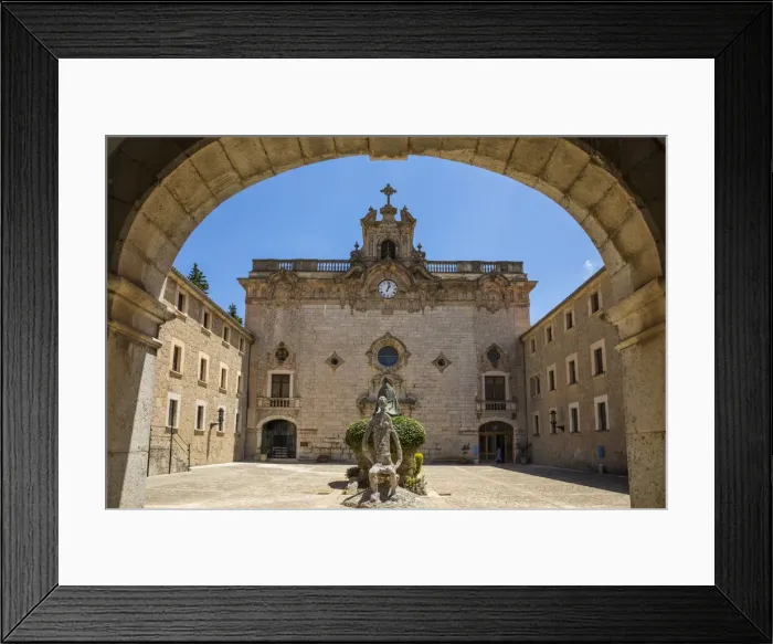 Framed Print : Santuari de Lluc, Serra de Tramuntana, Mallorca, Balearic Islands, Spain Framed Print : Santuari de Lluc, Serra de Tramuntana, Mallorca, Balearic Islands, Spain