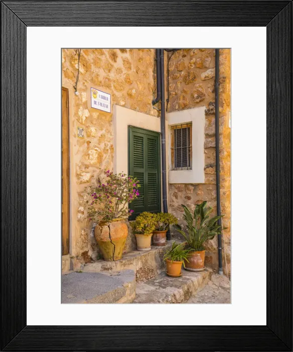 Framed Print : Fornalutx, Serra de Tramuntana, Mallorca, Balearic Islands, Spain Framed Print : Fornalutx, Serra de Tramuntana, Mallorca, Balearic Islands, Spain