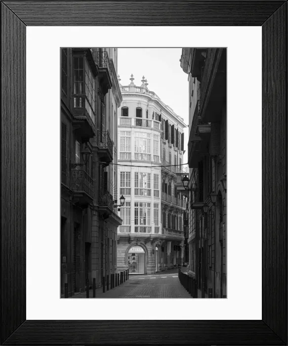 Framed Print : Old town of Palma, Mallorca, Balearic Islands, Spain