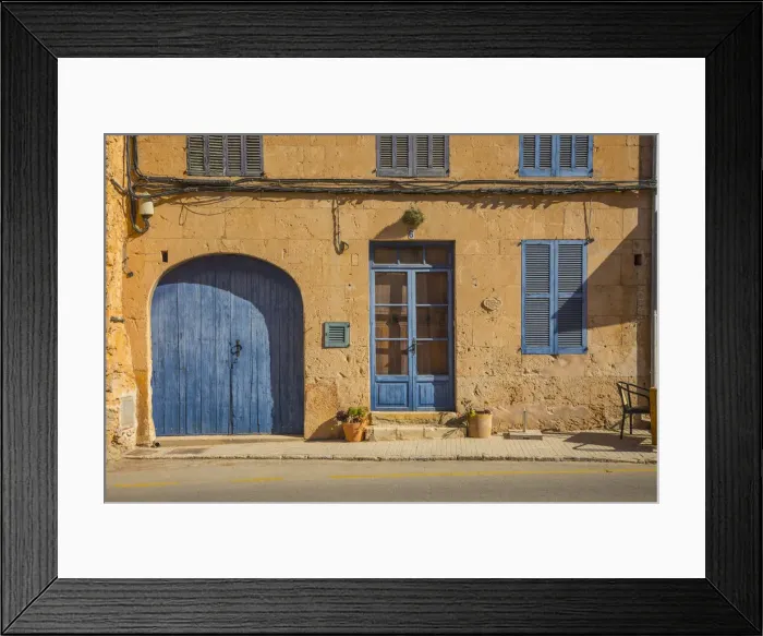 Framed Print : Ses Salines, Mallorca, Balearic Islands, Spain Framed Print : Ses Salines, Mallorca, Balearic Islands, Spain