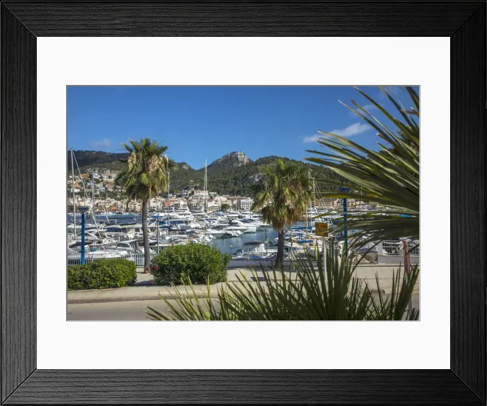 Framed Print : Port d Andratx, Mallorca, Balearic Islands, Spain