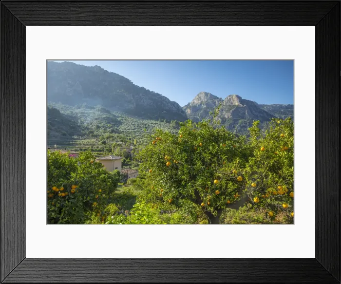 Framed Print : Fornalutx, Serra de Tramuntana, Mallorca, Balearic Islands, Spain Framed Print : Fornalutx, Serra de Tramuntana, Mallorca, Balearic Islands, Spain