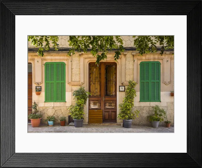 Framed Print : Valldemossa, Serra de Tramuntana, Mallorca, Balearic Islands, Spain Framed Print : Valldemossa, Serra de Tramuntana, Mallorca, Balearic Islands, Spain