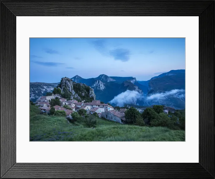 Framed Print : Verdon Gorge, Provence, France Framed Print : Verdon Gorge, Provence, France