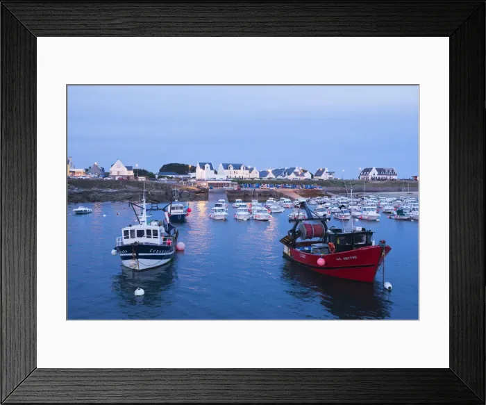 Framed Print : Fishing boats at Trevignon harbour, Tregunc, Quimper, Finistere, Britanny, France Framed Print : Fishing boats at Trevignon harbour, Tregunc, Quimper, Finistere, Britanny, France