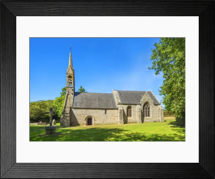 Framed Print : Chapelle La Madeleine near Plomeur, Finistere, Brittany, France Framed Print : Chapelle La Madeleine near Plomeur, Finistere, Brittany, France