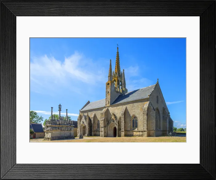 Framed Print : Notre Dame de Tronoen with calvaire, Saint-Jean-Trolimon, Finistere, Brittany, France Framed Print : Notre Dame de Tronoen with calvaire, Saint-Jean-Trolimon, Finistere, Brittany, France