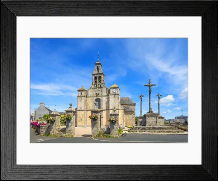 Framed Print : Sainte Thumette at Plomeur, Departement Finistere, Brittany, France Framed Print : Sainte Thumette at Plomeur, Departement Finistere, Brittany, France