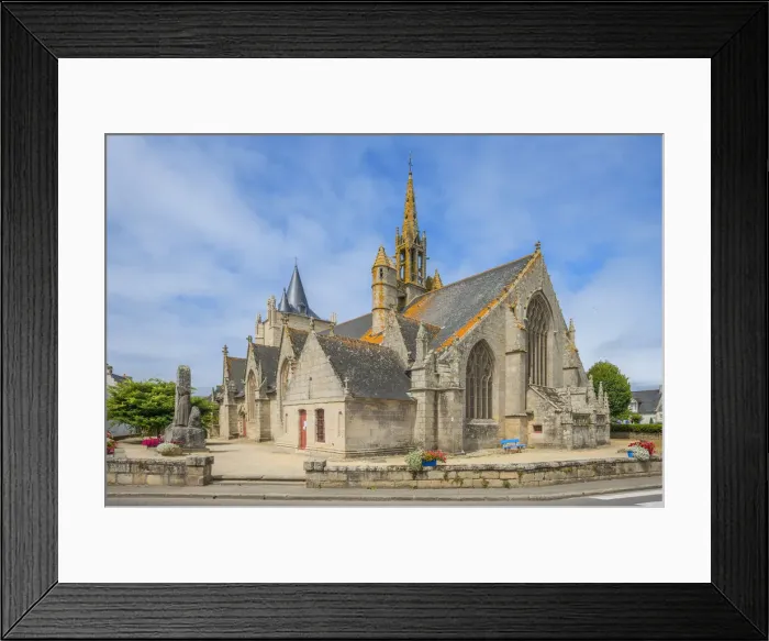 Framed Print : Saint Nonna at Penmarch, Finistere, Brittany, France Framed Print : Saint Nonna at Penmarch, Finistere, Brittany, France