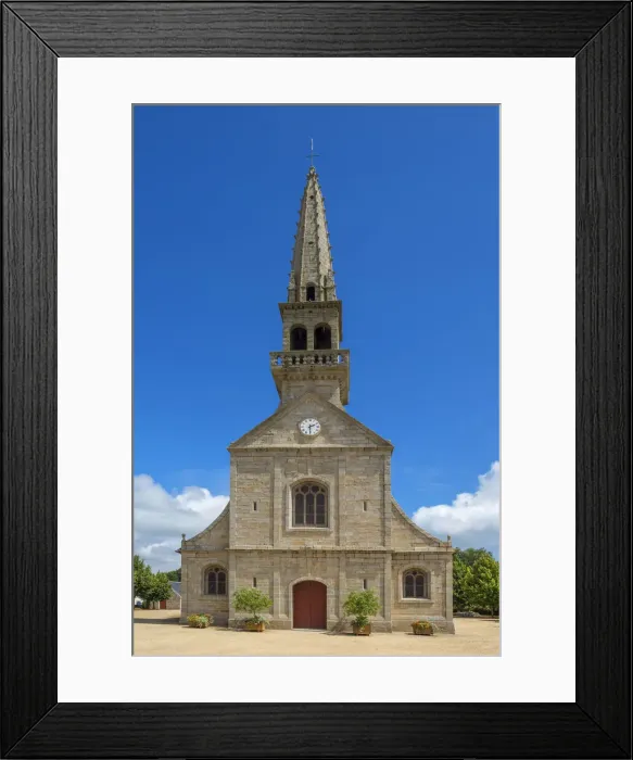 Framed Print : Church of Loctudy; Quimper; Finistere; Brittany; France Framed Print : Church of Loctudy; Quimper; Finistere; Brittany; France