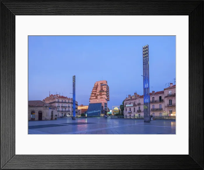 Framed Print : Polygone, Montpellier, Herault, Lauguedoc-Roussillon, France Framed Print : Polygone, Montpellier, Herault, Lauguedoc-Roussillon, France