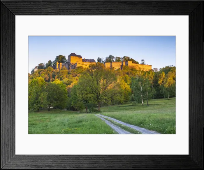Framed Print : Fortress Koenigstein Fort, Elbe Sandstone Mountains, Saechsische Schweiz Framed Print : Fortress Koenigstein Fort, Elbe Sandstone Mountains, Saechsische Schweiz