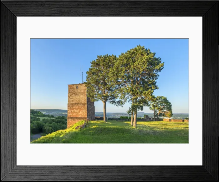 Framed Print : Siersberg castle, Rehlingen-Siersburg, Saarland, Germany Framed Print : Siersberg castle, Rehlingen-Siersburg, Saarland, Germany