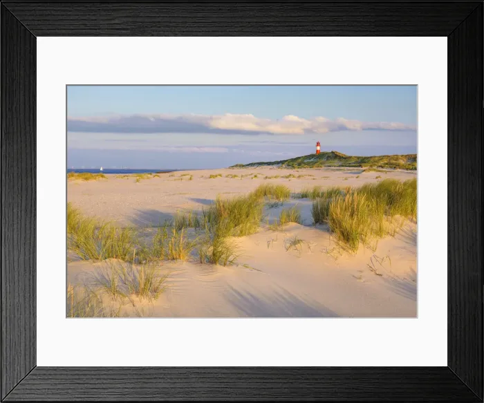 Framed Print : List-East Lighthouse, Ellenbogen, Sylt, North Frisia, Schleswig-Holstein, Germany Framed Print : List-East Lighthouse, Ellenbogen, Sylt, North Frisia, Schleswig-Holstein, Germany