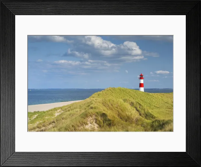 Framed Print : List-East Lighthouse, Ellenbogen, Sylt, North Frisia, Schleswig-Holstein, Germany Framed Print : List-East Lighthouse, Ellenbogen, Sylt, North Frisia, Schleswig-Holstein, Germany