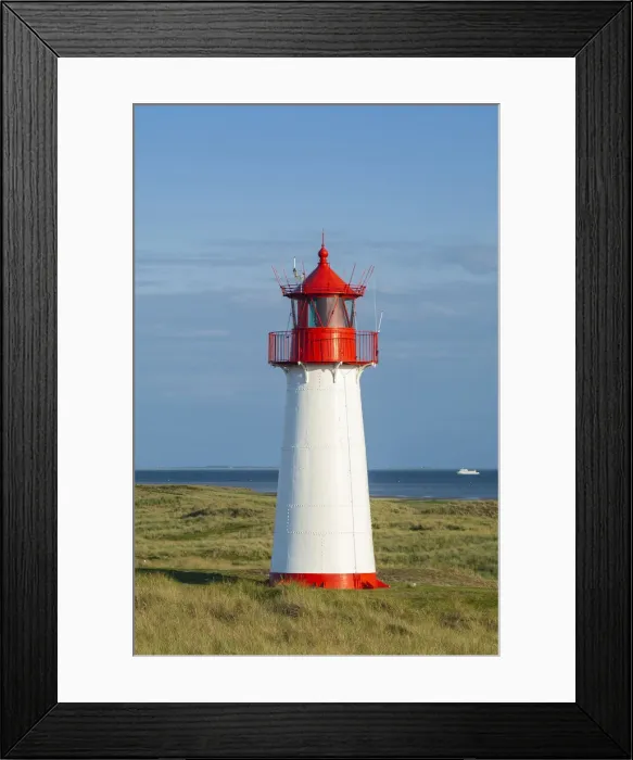 Framed Print : List-West Lighthouse, Ellenbogen, Sylt, North Frisia, Schleswig-Holstein, Germany Framed Print : List-West Lighthouse, Ellenbogen, Sylt, North Frisia, Schleswig-Holstein, Germany