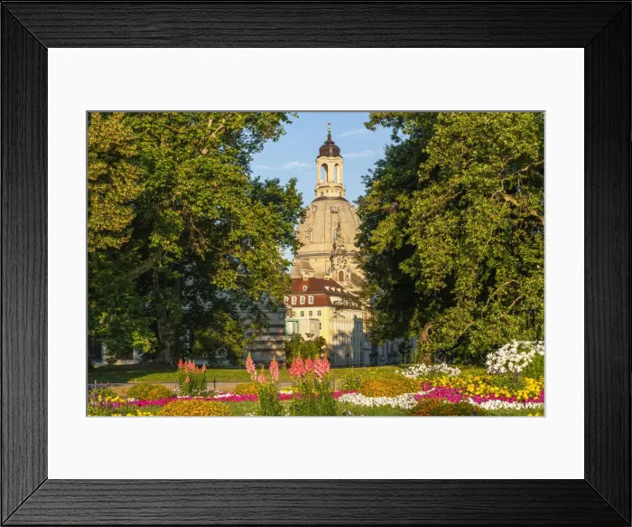 Framed Print : Dresden with Bruehl's Terrace, Church of Our Lady, Dresden, Saxony, Germany Framed Print : Dresden with Bruehl's Terrace, Church of Our Lady, Dresden, Saxony, Germany