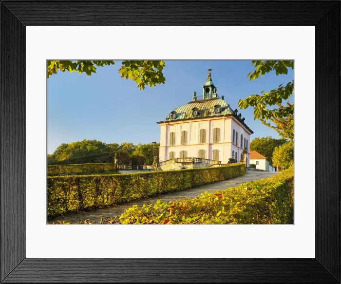 Framed Print : Pheasant castle, Fasanenschloesschen, Moritzburg, Dresden, Saxony, Germany, Europe Framed Print : Pheasant castle, Fasanenschloesschen, Moritzburg, Dresden, Saxony, Germany, Europe
