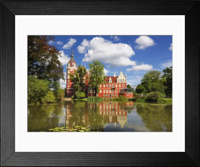 Framed Print : Fuerst-Pueckler-Park Bad Muskau - The New Castle, UNESCO - World Heritage Site Framed Print : Fuerst-Pueckler-Park Bad Muskau - The New Castle, UNESCO - World Heritage Site
