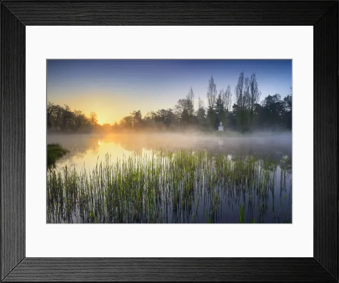 Framed Print : Rousseau Island in the Woerlitzer Park, Dessau-Woerlitzer Gardenreich, World Heritage Site, Saxony-Anhalt, Germany Framed Print : Rousseau Island in the Woerlitzer Park, Dessau-Woerlitzer Gardenreich, World Heritage Site, Saxony-Anhalt, Germany