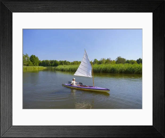 Framed Print : Water hiking on the Havel near Templin, Templiner Gewaesser Framed Print : Water hiking on the Havel near Templin, Templiner Gewaesser