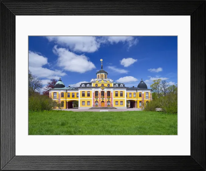 Framed Print : Belvedere Palace with the castle garden in Weimar, UNESCO World Cultural Heritage Site Framed Print : Belvedere Palace with the castle garden in Weimar, UNESCO World Cultural Heritage Site