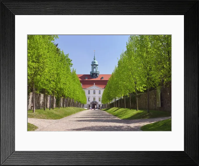 Framed Print : Castle and baroque garden Lichtenwalde, Saxony, Germany, Europe Framed Print : Castle and baroque garden Lichtenwalde, Saxony, Germany, Europe