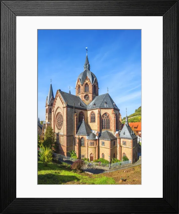 Framed Print : Heppenheim dome St. Peter, Heppenheim, Hessische Bergstrasse, Odenwald, Hesse, Germany Framed Print : Heppenheim dome St. Peter, Heppenheim, Hessische Bergstrasse, Odenwald, Hesse, Germany