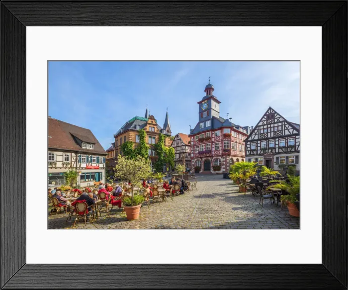 Framed Print : Historical market place and city hall, Heppenheim, Hessische Bergstrasse, Odenwald, Hesse Framed Print : Historical market place and city hall, Heppenheim, Hessische Bergstrasse, Odenwald, Hesse