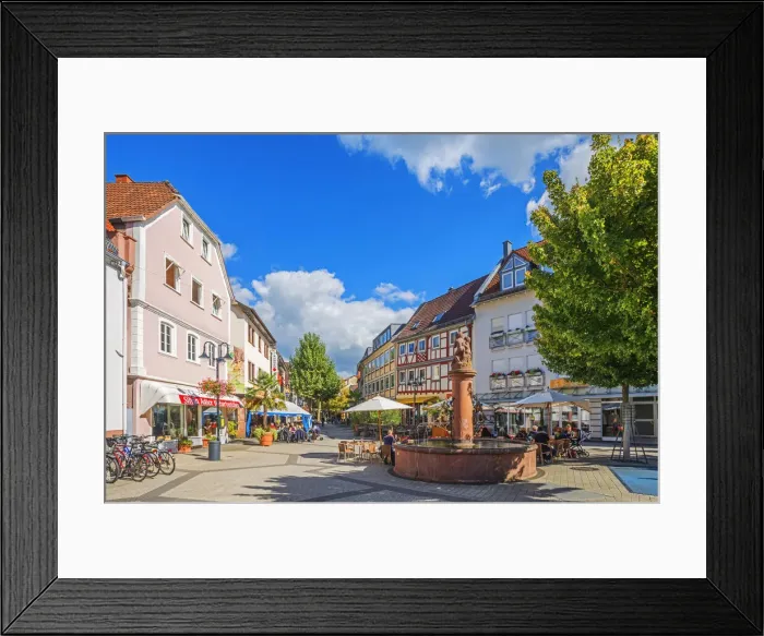 Framed Print : Bensheim, Hesse, Hessische Bergstrasse, Odenwald, Germany Framed Print : Bensheim, Hesse, Hessische Bergstrasse, Odenwald, Germany