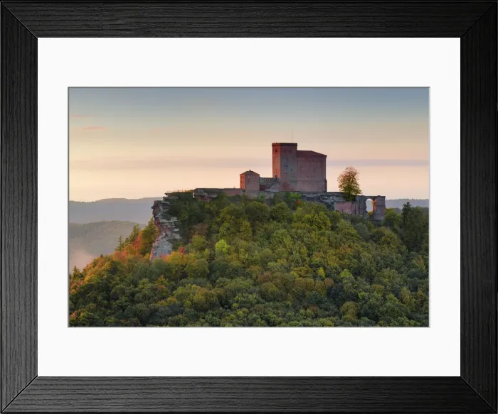 Framed Print : Trifels Castle, Annweiler am Trifels, Palatinate Forest, Rhineland-Palatinate, Palatinate, Germany, Europe Framed Print : Trifels Castle, Annweiler am Trifels, Palatinate Forest, Rhineland-Palatinate, Palatinate, Germany, Europe