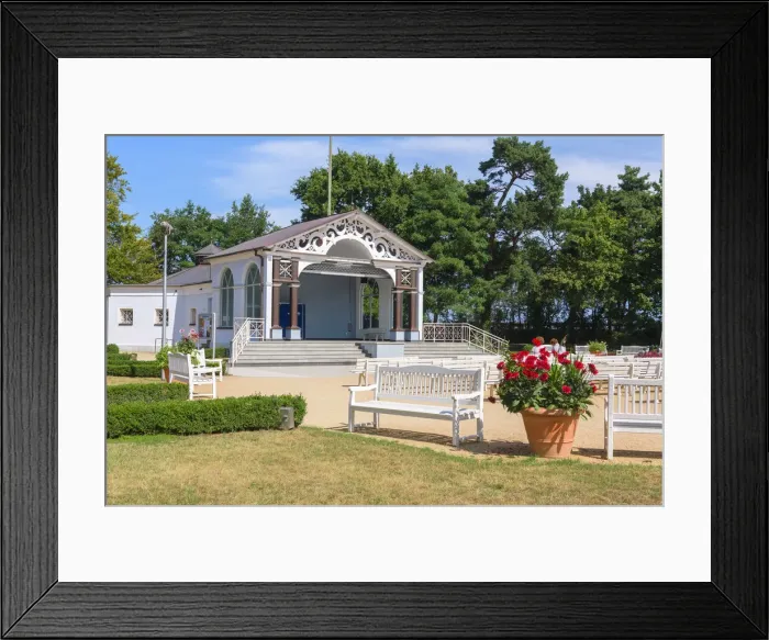 Framed Print : Boltenhagen promenade - Spa park, Baltic Sea, Boltenhagen, Mecklenburg-Western Pomerania Framed Print : Boltenhagen promenade - Spa park, Baltic Sea, Boltenhagen, Mecklenburg-Western Pomerania
