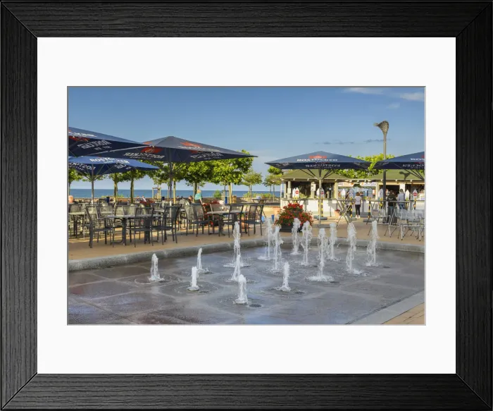 Framed Print : Spa promenade Ostseebad Goehren, Baltic Sea, island Rugen, Mecklenburg-Western Pomerania, Germany, Europe Framed Print : Spa promenade Ostseebad Goehren, Baltic Sea, island Rugen, Mecklenburg-Western Pomerania, Germany, Europe