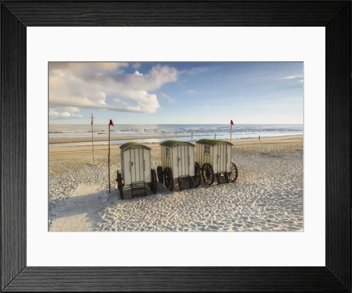 Framed Print : Dressing wagon at the bathing beach Weisze Dune, Norderney Island, East Frisian Islands, North Sea, Lower Saxony, Germany, Europe Framed Print : Dressing wagon at the bathing beach Weisze Dune, Norderney Island, East Frisian Islands, North Sea, Lower Saxony, Germany, Europe