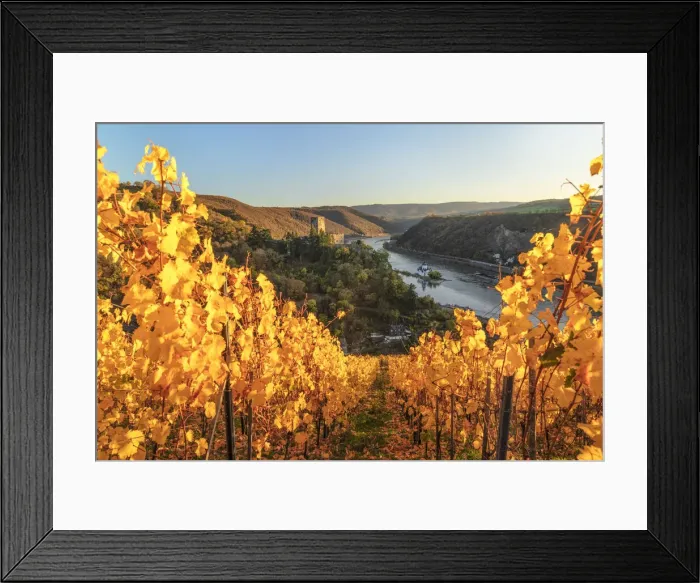 Framed Print : Burg Gutenfels, Kaub, Rhine Valley, Rhineland-Palatinate, Germany Framed Print : Burg Gutenfels, Kaub, Rhine Valley, Rhineland-Palatinate, Germany