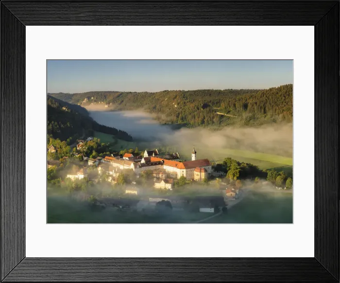 Framed Print : Beuron Monastery, Danube Valley, Swabian Jura, Baden-Wurttemberg, Germany Framed Print : Beuron Monastery, Danube Valley, Swabian Jura, Baden-Wurttemberg, Germany