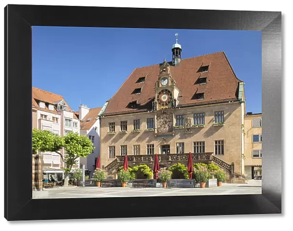 Townhall at the marketplace, Heilbronn, Baden Wurttemberg, Germany